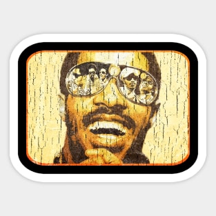 Vintage Stevie Wonder Sticker